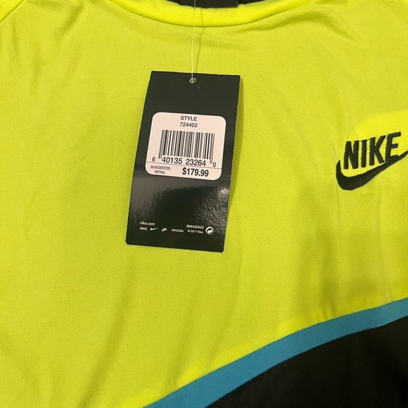 Nike Boys Size Large NWT Black & Green 2pc Shorts Co-Ord Set/ New Kids Clothes - Picture 4 of 5